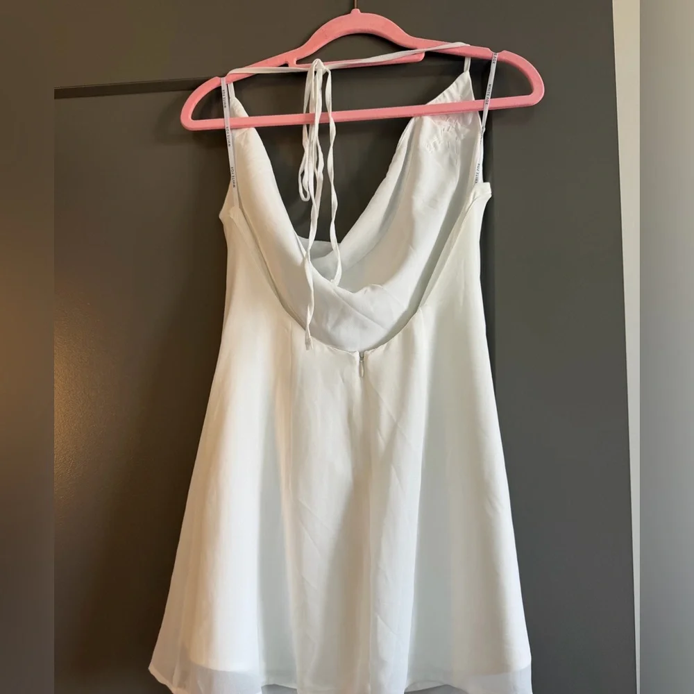 White Fox Beaded Starfish Slip Dress - Picture 4 of 5